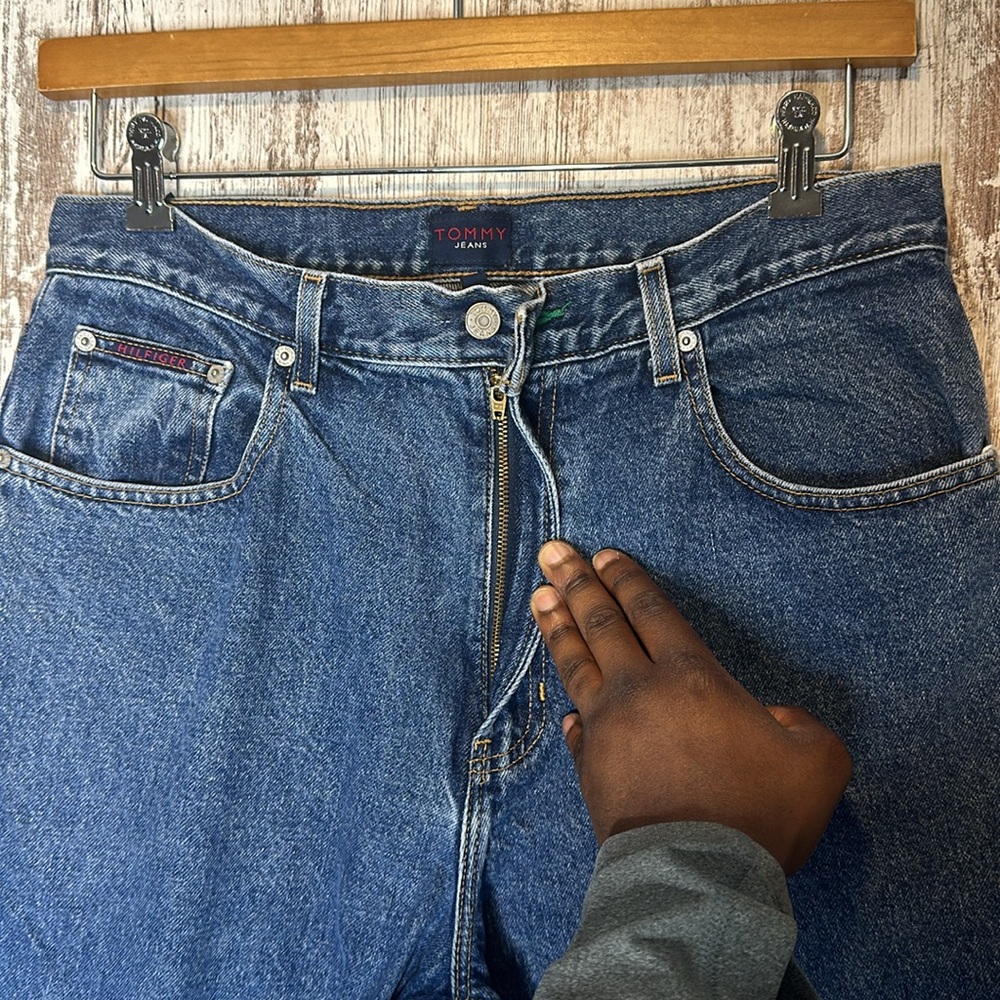 Vintage Tommy Hilfiger Tommy Jeans FREEDOM Sz 34/30 - Picture 7 of 13